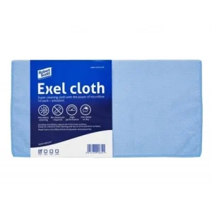 10 Microfibre Cloth 40 X 40cm Blue for Carwash, Kitchen & Home Reusable